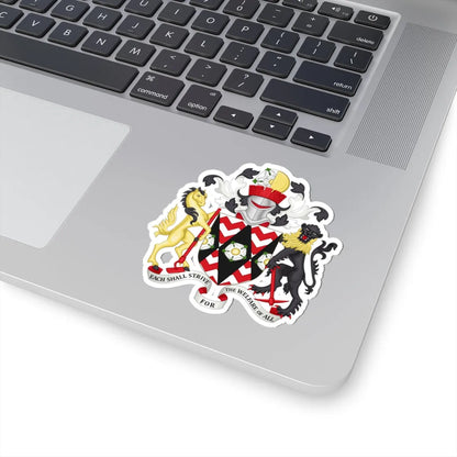 Arms of South Yorkshire Metropolitan County Council (England) (Coat of Arms) STICKER Vinyl Kiss-Cut Decal - The Sticker Space