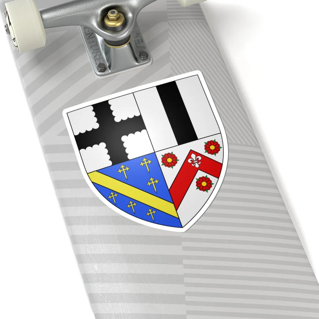 Arms of St Clair-Erskine Earl of Rosslyn (Scotland) (Coat of Arms) STICKER Vinyl Kiss-Cut Decal - The Sticker Space