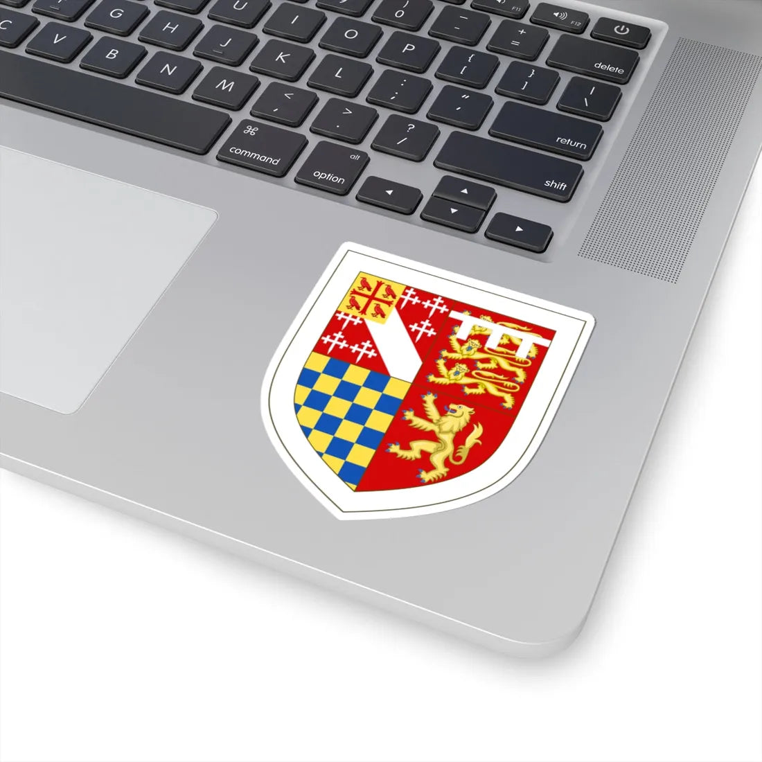 Arms of St Edmunds College Cambridge (England) (Coat of Arms) STICKER Vinyl Kiss-Cut Decal - The Sticker Space