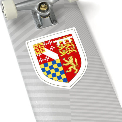 Arms of St Edmunds College Cambridge (England) (Coat of Arms) STICKER Vinyl Kiss-Cut Decal - The Sticker Space