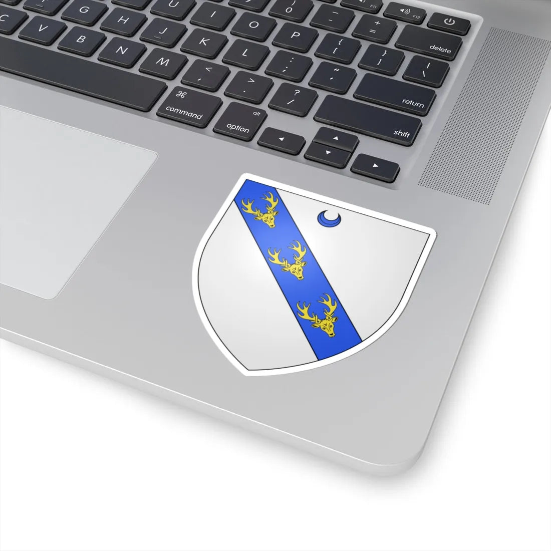 Arms of Stanley of Alderley (Ireland) (Coat of Arms) STICKER Vinyl Kiss-Cut Decal - The Sticker Space