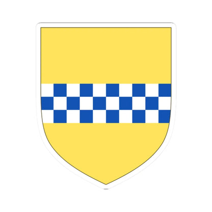 Arms of Stewart (Scotland) (Coat of Arms) STICKER Vinyl Kiss-Cut Decal 2 Inch White - The Sticker Space
