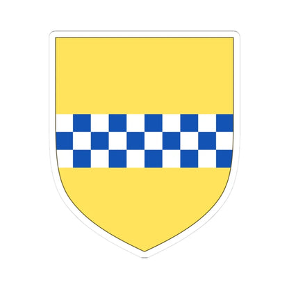 Arms of Stewart (Scotland) (Coat of Arms) STICKER Vinyl Kiss-Cut Decal 3 Inch White - The Sticker Space