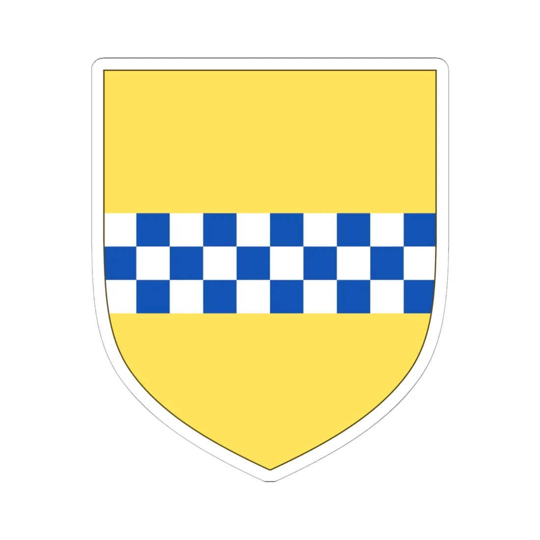 Arms of Stewart (Scotland) (Coat of Arms) STICKER Vinyl Kiss-Cut Decal 6 Inch White - The Sticker Space