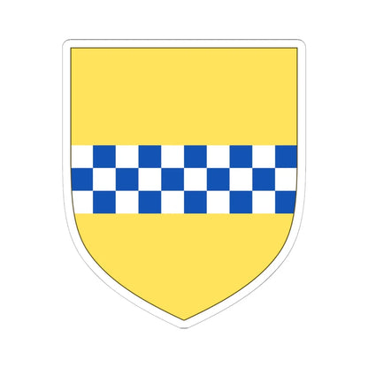 Arms of Stewart (Scotland) (Coat of Arms) STICKER Vinyl Kiss-Cut Decal 6 Inch White - The Sticker Space