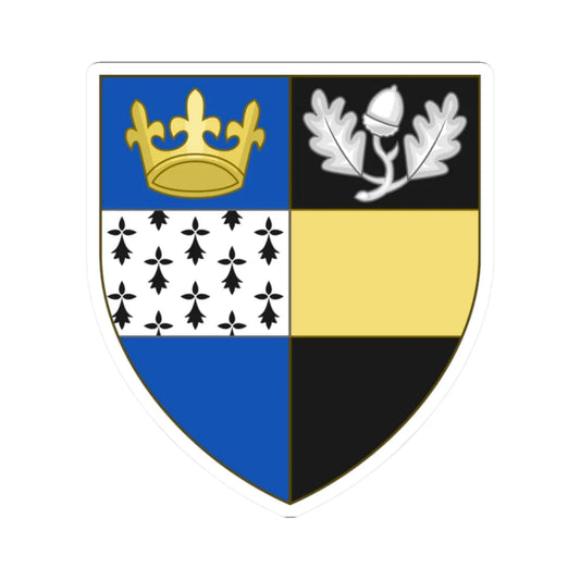 Arms of Surrey County Council 1934-1974 (England) (Coat of Arms) STICKER Vinyl Kiss-Cut Decal 2 Inch White - The Sticker Space