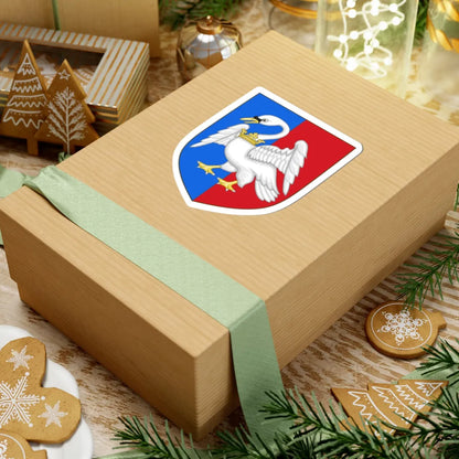 Arms of Swanage (England) (Coat of Arms) STICKER Vinyl Kiss-Cut Decal - The Sticker Space