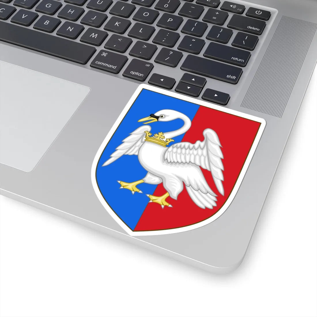 Arms of Swanage (England) (Coat of Arms) STICKER Vinyl Kiss-Cut Decal - The Sticker Space