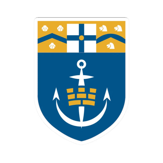 Arms of Sydney (Australia) (Coat of Arms) STICKER Vinyl Kiss-Cut Decal 2 Inch White - The Sticker Space