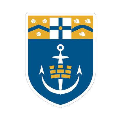 Arms of Sydney (Australia) (Coat of Arms) STICKER Vinyl Kiss-Cut Decal 6 Inch White - The Sticker Space