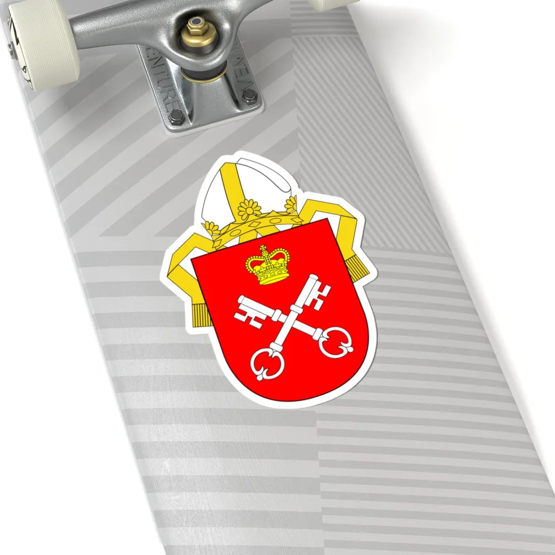 Arms of the Archbishop of York (England) (Coat of Arms) STICKER Vinyl Kiss-Cut Decal - The Sticker Space