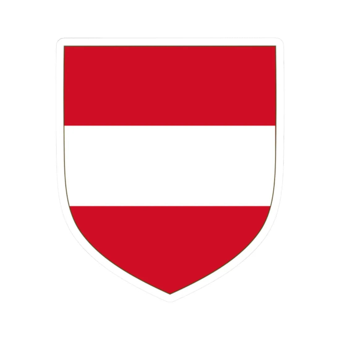 Arms of the Archduchy of Austria (Austria) (Coat of Arms) STICKER Vinyl Kiss-Cut Decal 2 Inch White - The Sticker Space