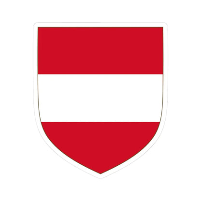 Arms of the Archduchy of Austria (Austria) (Coat of Arms) STICKER Vinyl Kiss-Cut Decal 3 Inch White - The Sticker Space