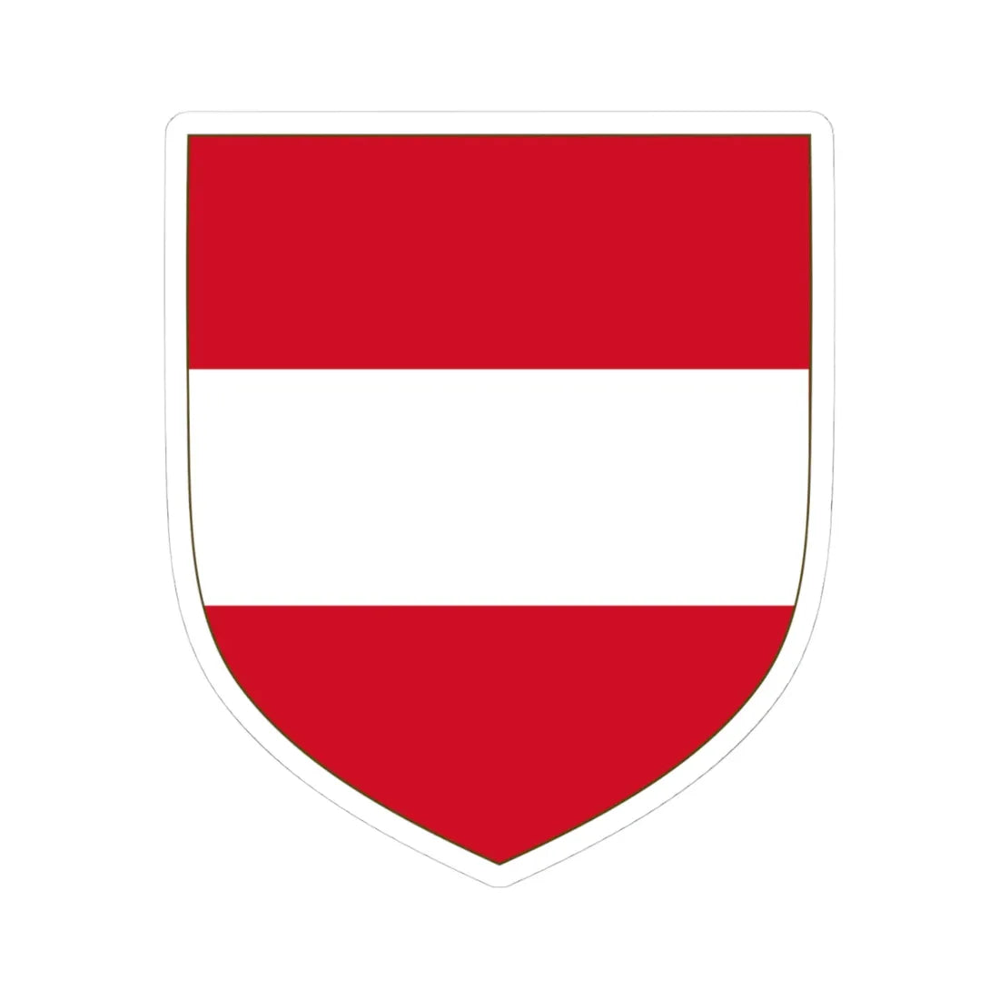 Arms of the Archduchy of Austria (Austria) (Coat of Arms) STICKER Vinyl Kiss-Cut Decal 4 Inch White - The Sticker Space