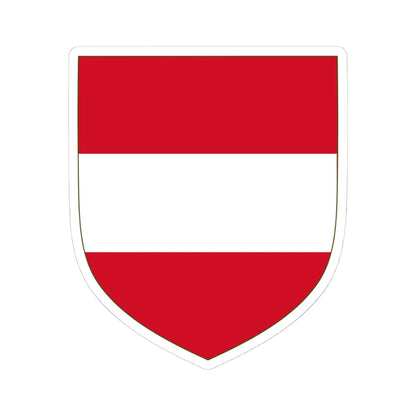 Arms of the Archduchy of Austria (Austria) (Coat of Arms) STICKER Vinyl Kiss-Cut Decal 4 Inch White - The Sticker Space