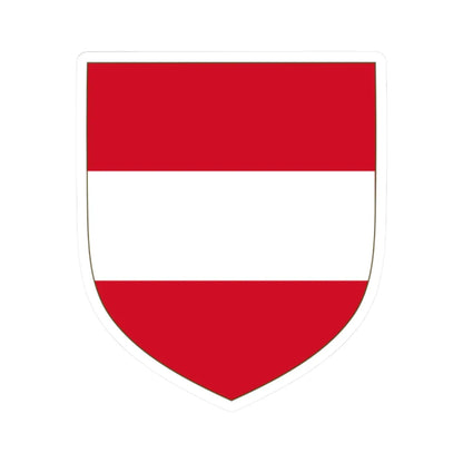 Arms of the Archduchy of Austria (Spain) (Coat of Arms) STICKER Vinyl Kiss-Cut Decal 2 Inch White - The Sticker Space