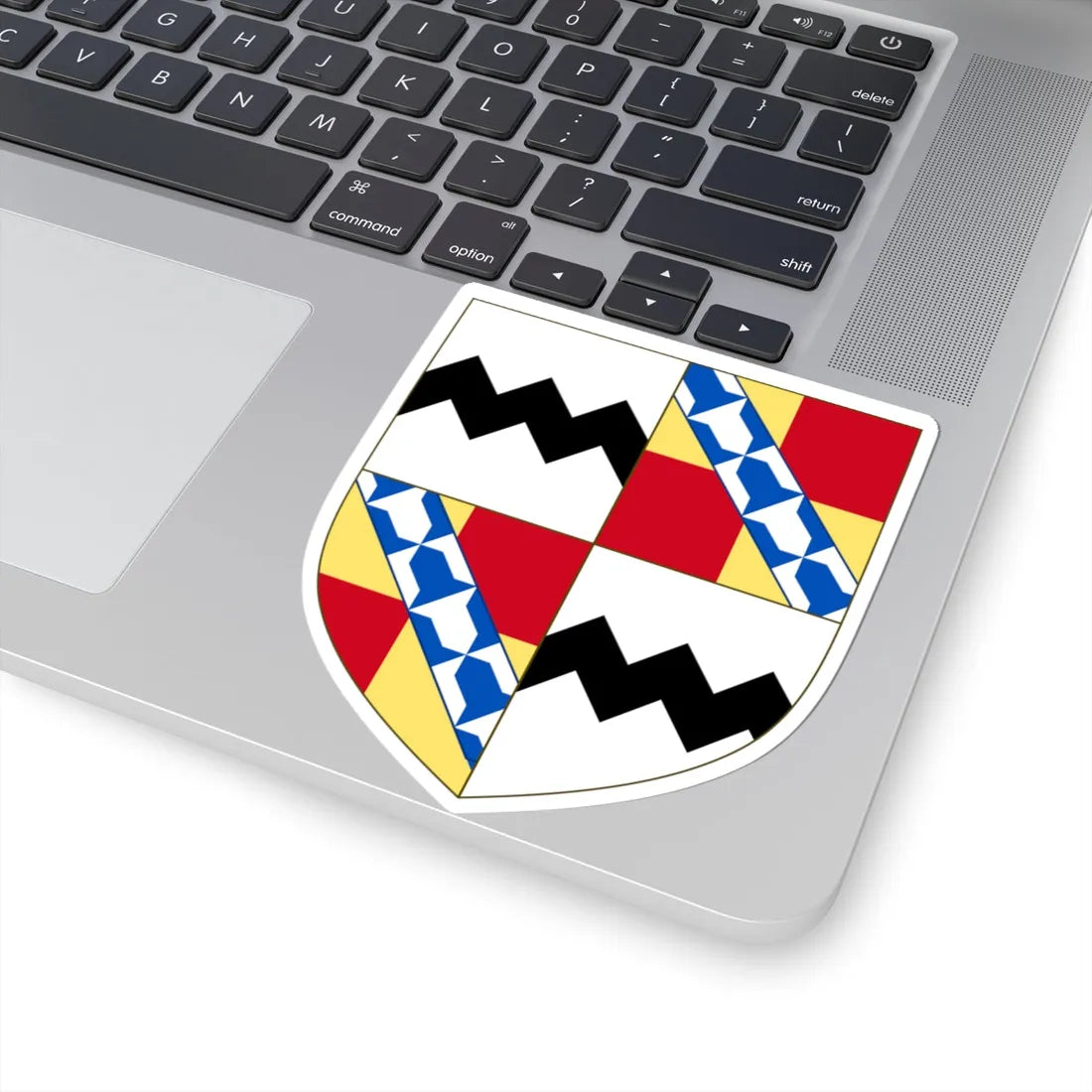 Arms of the Baron Sackville (England) (Coat of Arms) STICKER Vinyl Kiss-Cut Decal - The Sticker Space