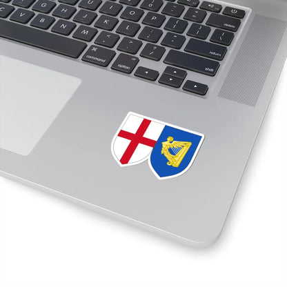 Arms of the Commonwealth of England (United Kingdom) (Coat of Arms) STICKER Vinyl Kiss-Cut Decal - The Sticker Space