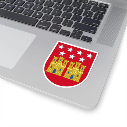Arms of the Community of Madrid (Spain) (Coat of Arms) STICKER Vinyl Kiss-Cut Decal - The Sticker Space