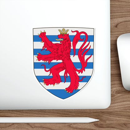 Arms of the Count of Luxembourg STICKER Vinyl Die-Cut Decal-The Sticker Space