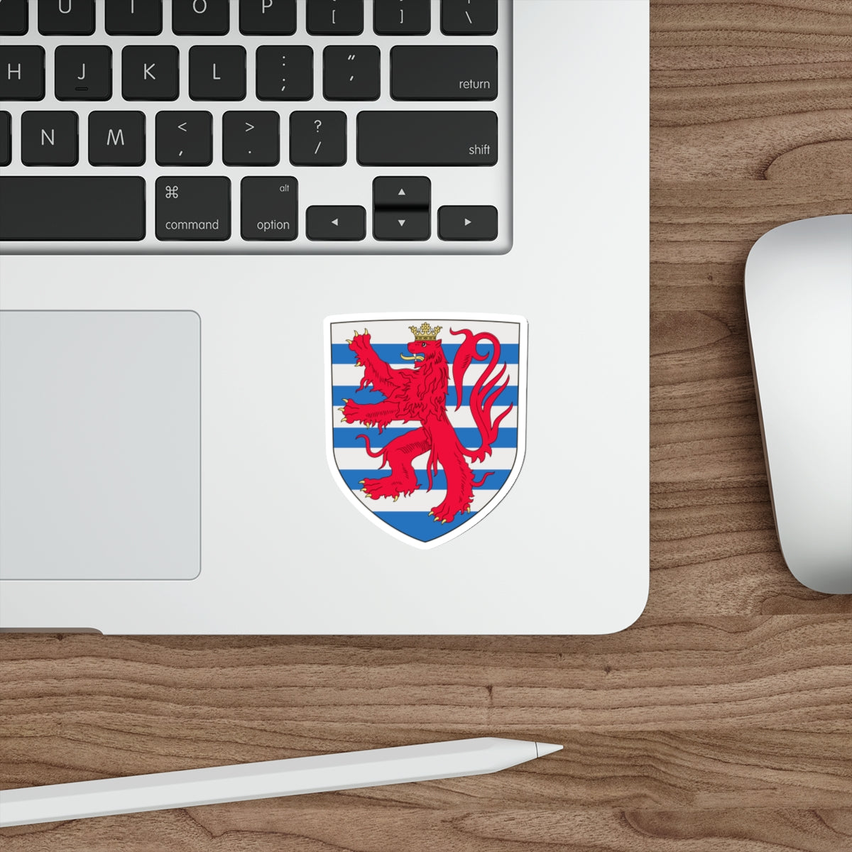 Arms of the Count of Luxembourg STICKER Vinyl Die-Cut Decal-The Sticker Space