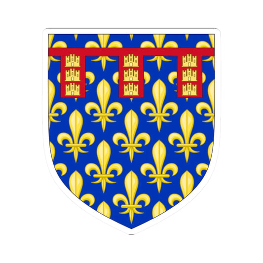 Arms of the County of Artois (Spain) (Coat of Arms) STICKER Vinyl Kiss-Cut Decal 2 Inch White - The Sticker Space