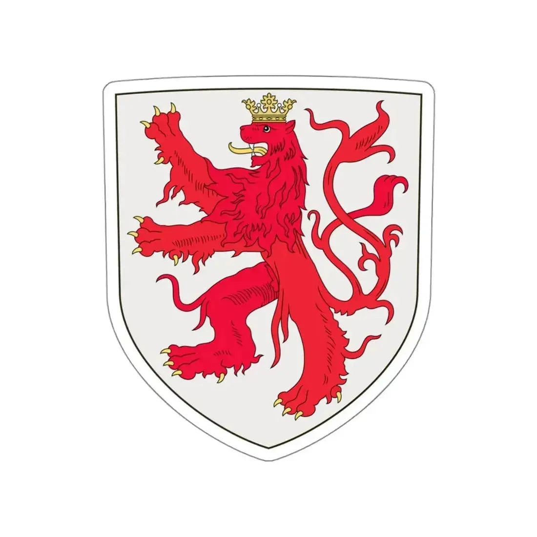 Arms of the Duke of Limburg STICKER Vinyl Die-Cut Decal 4 Inch - The Sticker Space