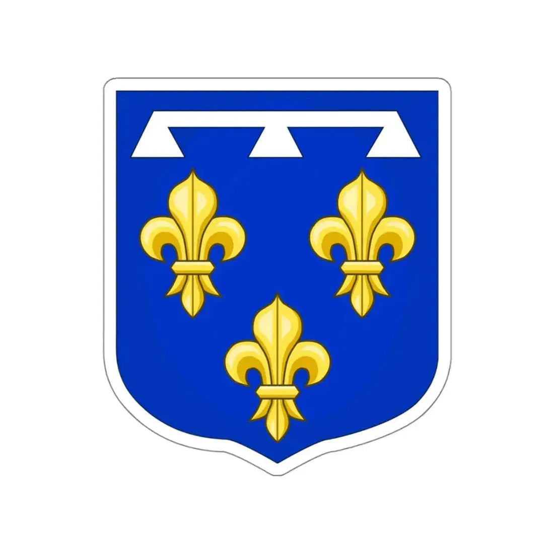 Arms of the Dukes of Orléans STICKER Vinyl Die-Cut Decal 5 Inch - The Sticker Space