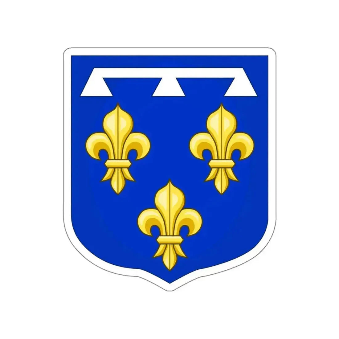 Arms of the Dukes of Orléans STICKER Vinyl Die-Cut Decal - The Sticker Space