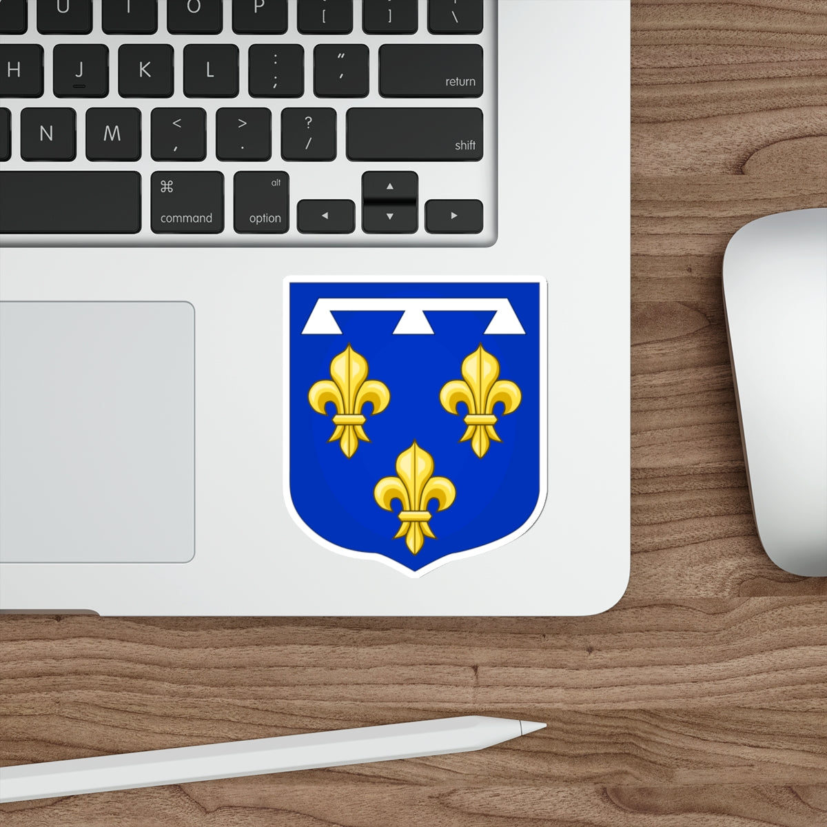 Arms of the Dukes of Orléans STICKER Vinyl Die-Cut Decal-The Sticker Space