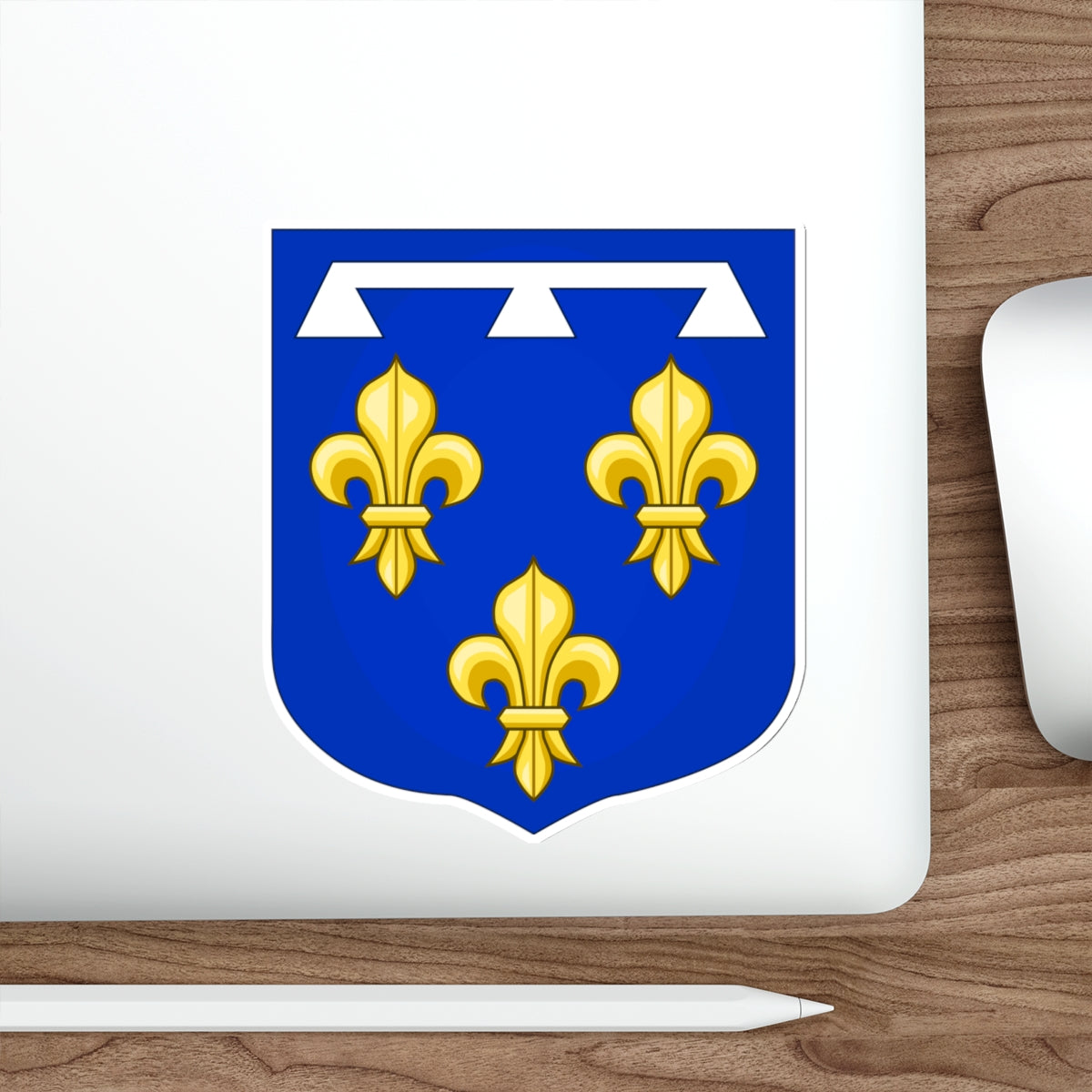 Arms of the Dukes of Orléans STICKER Vinyl Die-Cut Decal-The Sticker Space