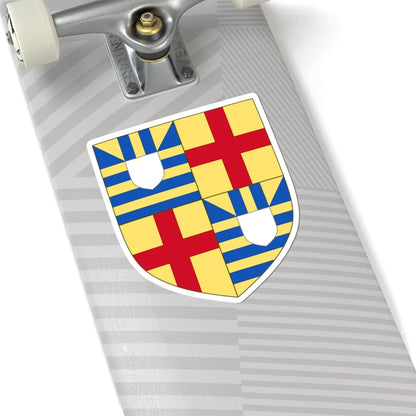 Arms of the Earl of March (Ireland) (Coat of Arms) STICKER Vinyl Kiss-Cut Decal - The Sticker Space