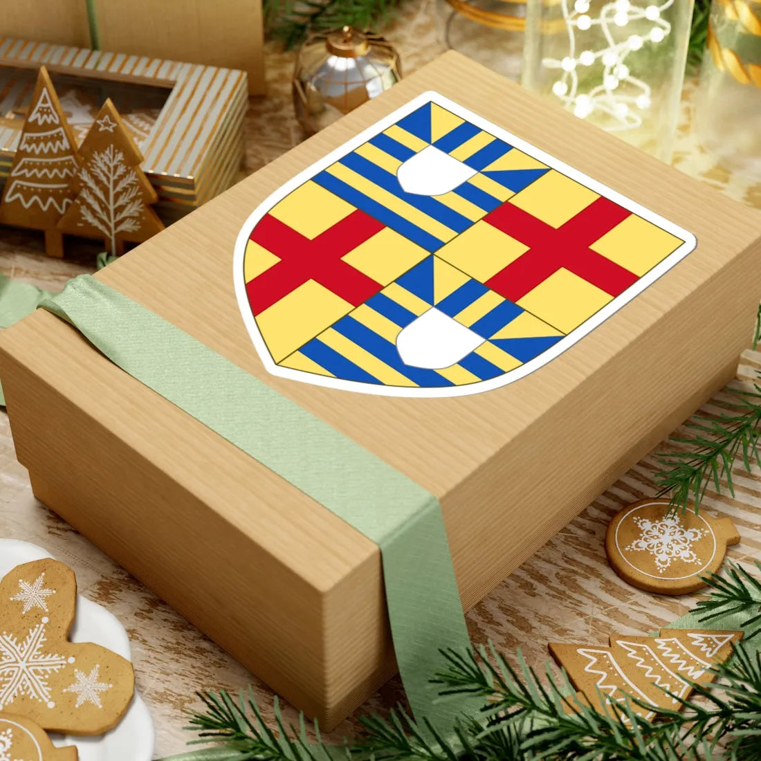 Arms of the Earl of March (Ireland) (Coat of Arms) STICKER Vinyl Kiss-Cut Decal - The Sticker Space