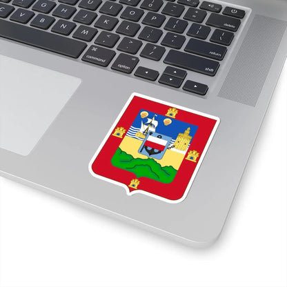 Arms of the Former Province of Santander Spain (Spain) (Coat of Arms) STICKER Vinyl Kiss-Cut Decal - The Sticker Space