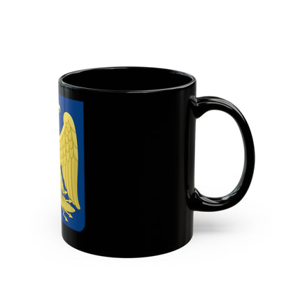 Arms of the French Empire - Black Coffee Mug-The Sticker Space