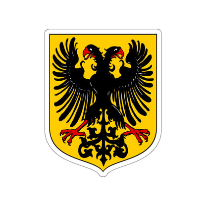 Arms of the German Confederation STICKER Vinyl Die-Cut Decal-White-The Sticker Space