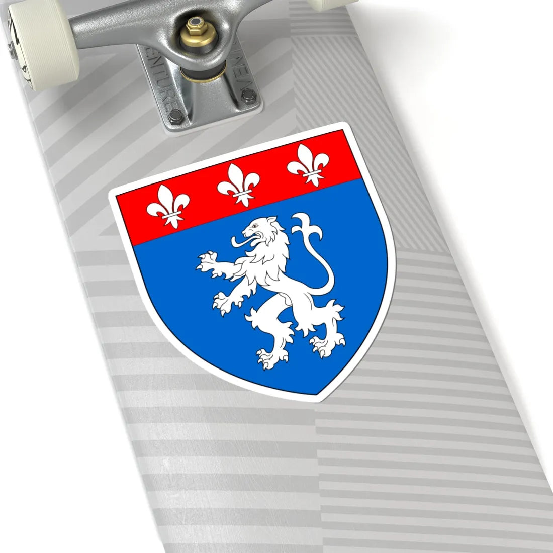 Arms of the Giacomelli family - variation 02 (Italy) (Coat of Arms) STICKER Vinyl Kiss-Cut Decal - The Sticker Space