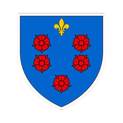 Arms of the Giacomelli family - variation 03 (Italy) (Coat of Arms) STICKER Vinyl Kiss-Cut Decal 3 Inch White - The Sticker Space