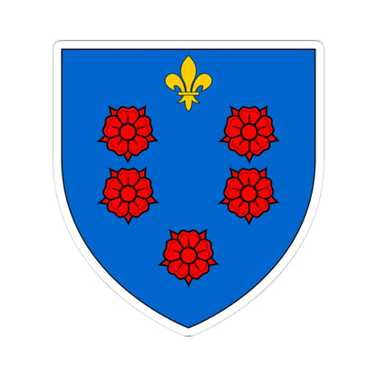 Arms of the Giacomelli family - variation 03 (Italy) (Coat of Arms) STICKER Vinyl Kiss-Cut Decal 4 Inch White - The Sticker Space