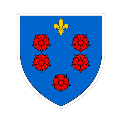 Arms of the Giacomelli family - variation 03 (Italy) (Coat of Arms) STICKER Vinyl Kiss-Cut Decal 6 Inch White - The Sticker Space