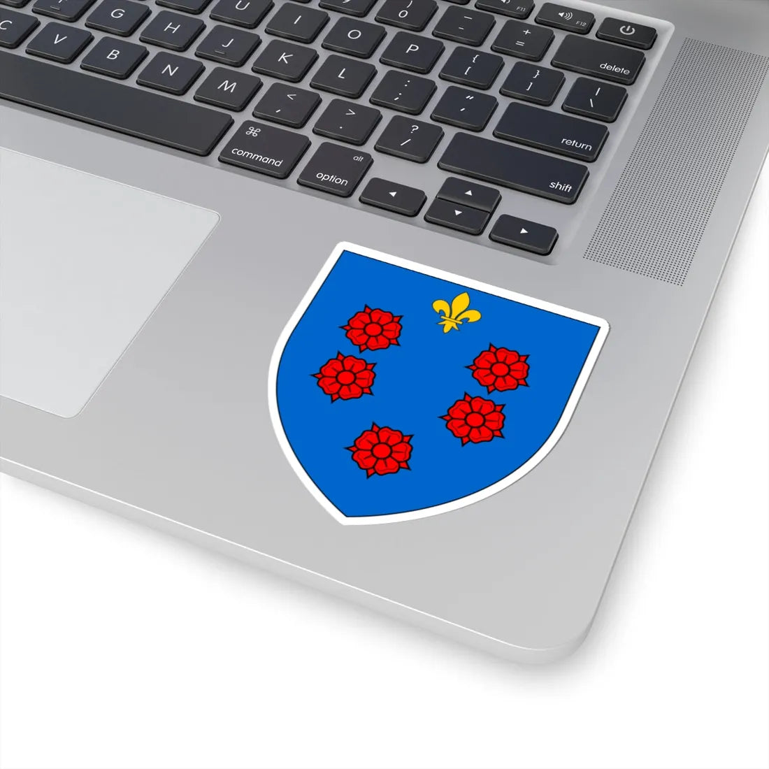 Arms of the Giacomelli family - variation 03 (Italy) (Coat of Arms) STICKER Vinyl Kiss-Cut Decal - The Sticker Space