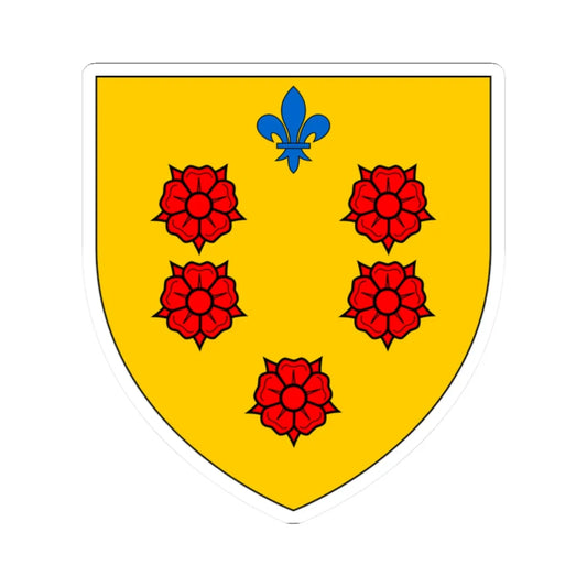 Arms of the Giacomelli family - variation 04 (Italy) (Coat of Arms) STICKER Vinyl Kiss-Cut Decal 2 Inch White - The Sticker Space