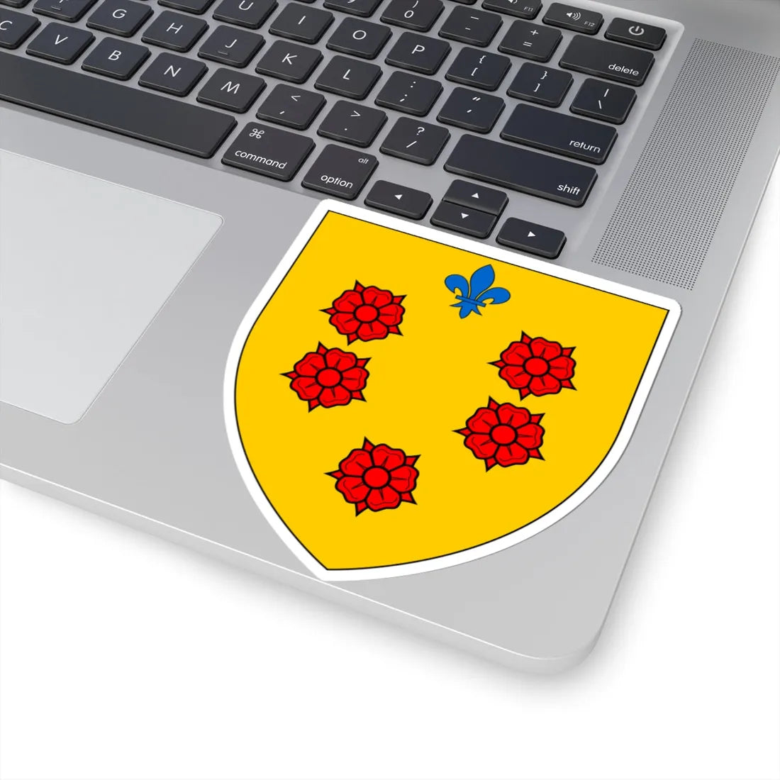 Arms of the Giacomelli family - variation 04 (Italy) (Coat of Arms) STICKER Vinyl Kiss-Cut Decal - The Sticker Space