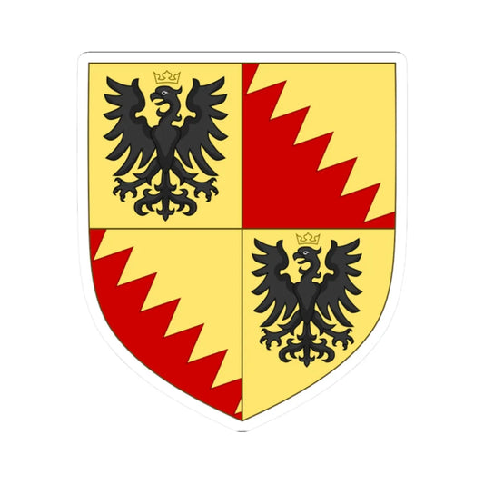 Arms of the house of Bentivoglio 1469 (Italy) (Coat of Arms) STICKER Vinyl Kiss-Cut Decal 2 Inch White - The Sticker Space