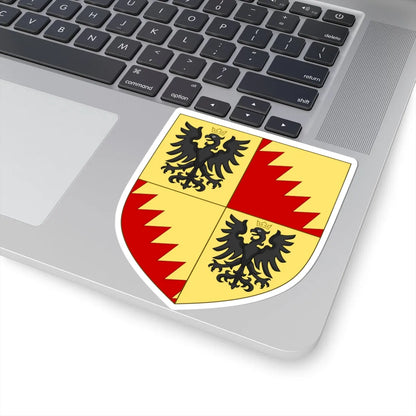 Arms of the house of Bentivoglio 1469 (Italy) (Coat of Arms) STICKER Vinyl Kiss-Cut Decal - The Sticker Space
