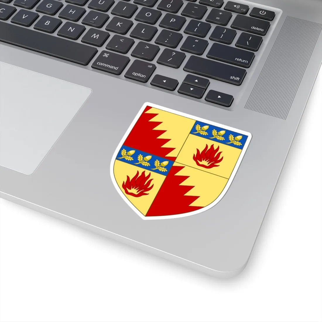 Arms of the house of Bentivoglio of Bologna (Italy) (Coat of Arms) STICKER Vinyl Kiss-Cut Decal - The Sticker Space