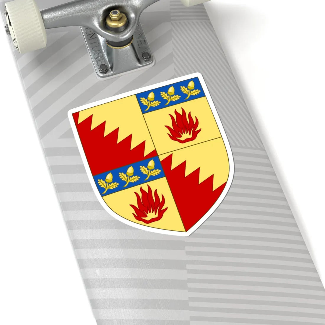 Arms of the house of Bentivoglio of Bologna (Italy) (Coat of Arms) STICKER Vinyl Kiss-Cut Decal - The Sticker Space