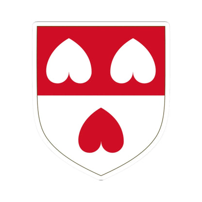 Arms of the house of Colleoni Modern (Italy) (Coat of Arms) STICKER Vinyl Kiss-Cut Decal 2 Inch White - The Sticker Space