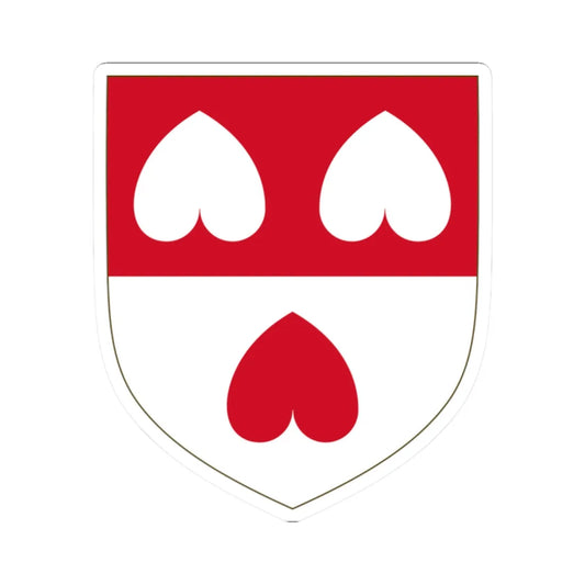 Arms of the house of Colleoni Modern (Italy) (Coat of Arms) STICKER Vinyl Kiss-Cut Decal 2 Inch White - The Sticker Space