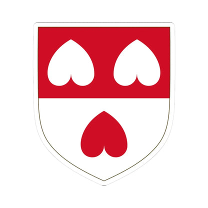 Arms of the house of Colleoni Modern (Italy) (Coat of Arms) STICKER Vinyl Kiss-Cut Decal 3 Inch White - The Sticker Space